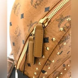 MCM | Bags | Mcm Backpack Cognac Size M New With Tags | Poshmark display picture 3